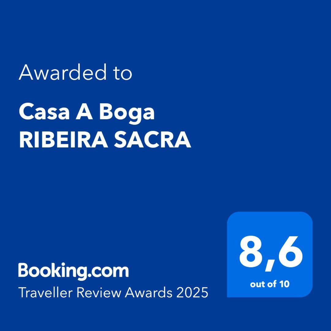 Casa A Boga Ribeira Sacra Villa Abeleda Exterior foto